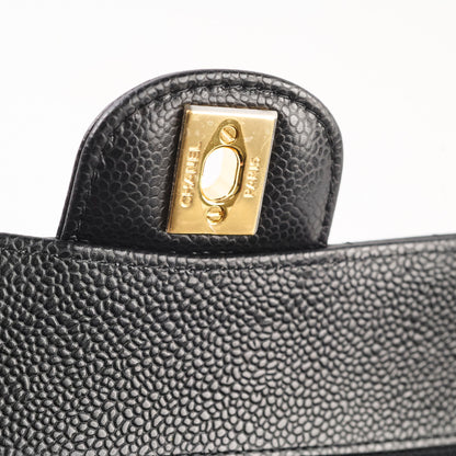 Chanel Classic Flap Small Caviar Black (Microchipped) - photo 5