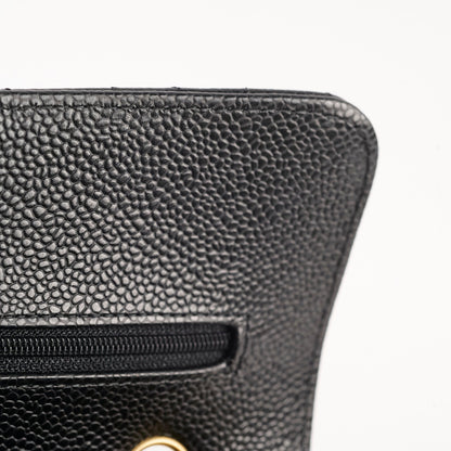 Chanel Classic Flap Small Caviar Black (Microchipped) - photo 6