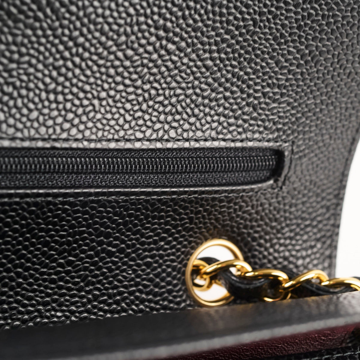 Chanel Classic Flap Small Caviar Black (Microchipped) - photo 7