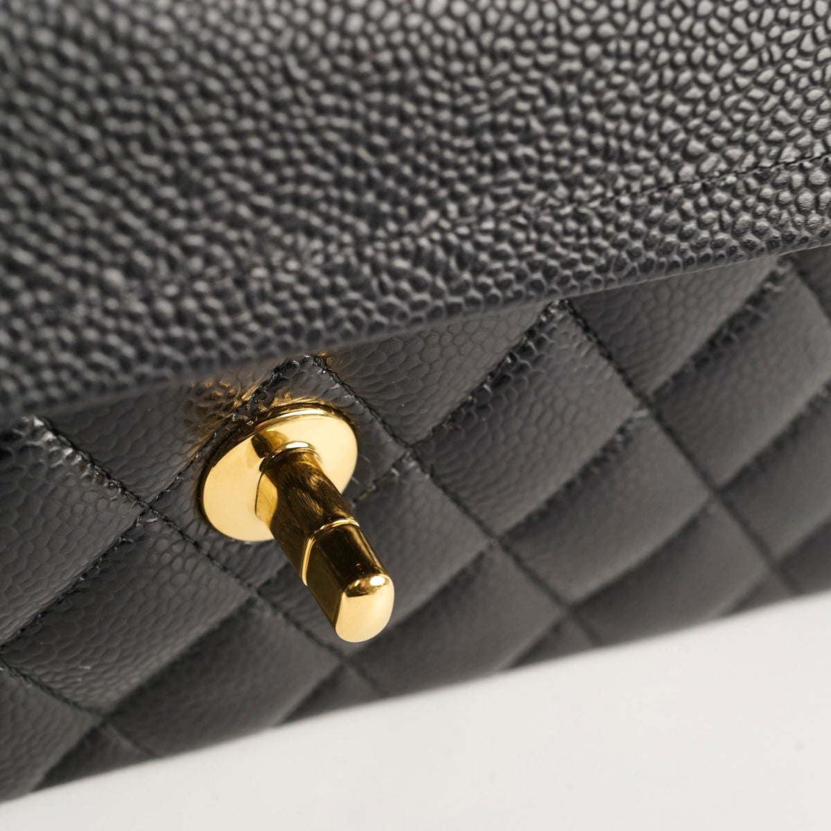 Chanel Classic Flap Small Caviar Black (Microchipped) - photo 9