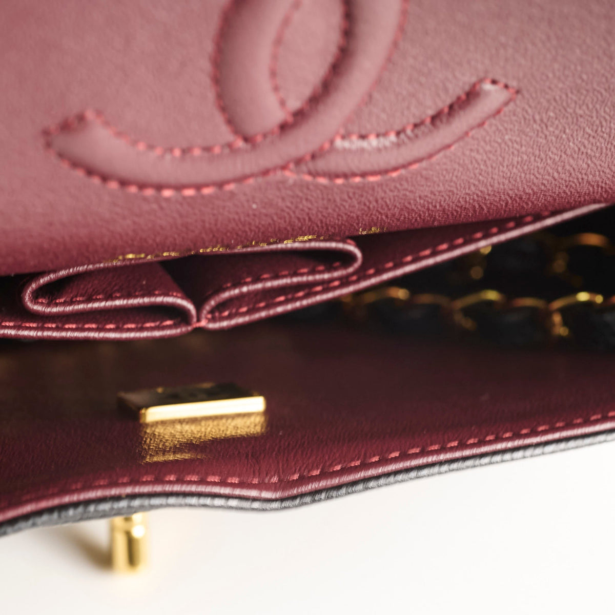 Chanel Classic Flap Small Caviar Black (Microchipped) - photo 12