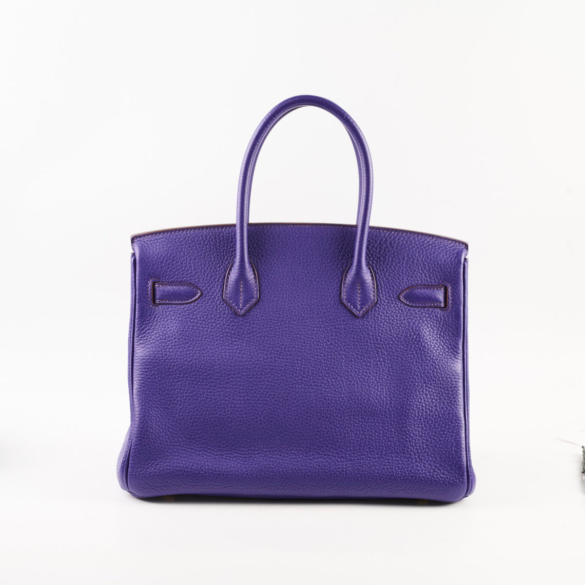 Hermes Birkin 30 Iris Clemence GHW A stamp (2017) - photo 3