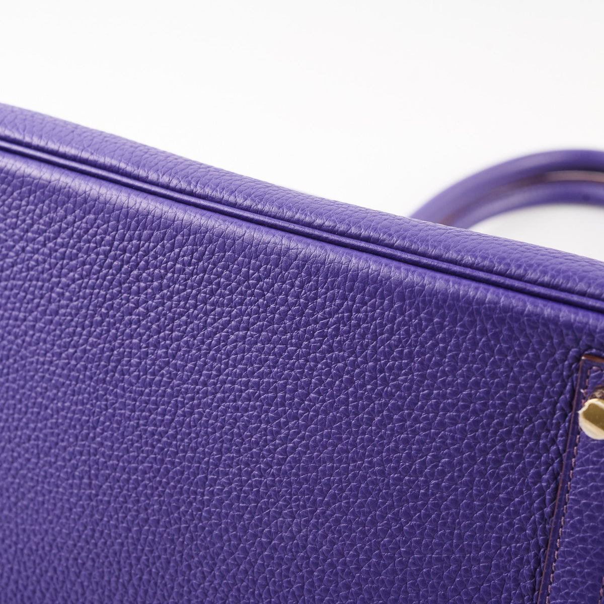 Hermes Birkin 30 Iris Clemence GHW A stamp (2017) - photo 13