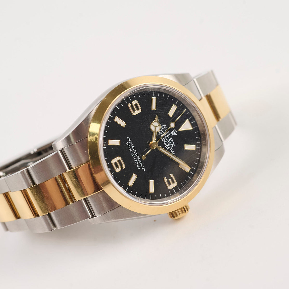 Rolex Explorer 36mm Oystersteel Two Toned Black Dial 2023 - photo 6