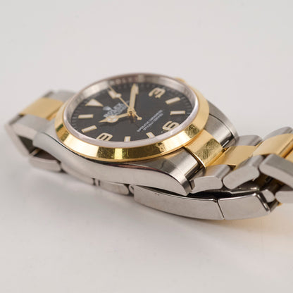 Rolex Explorer 36mm Oystersteel Two Toned Black Dial 2023 - photo 8