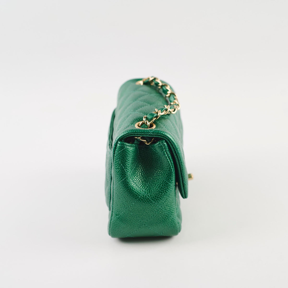 Chanel Mini Square Caviar 18S Iridescent Green - photo 3