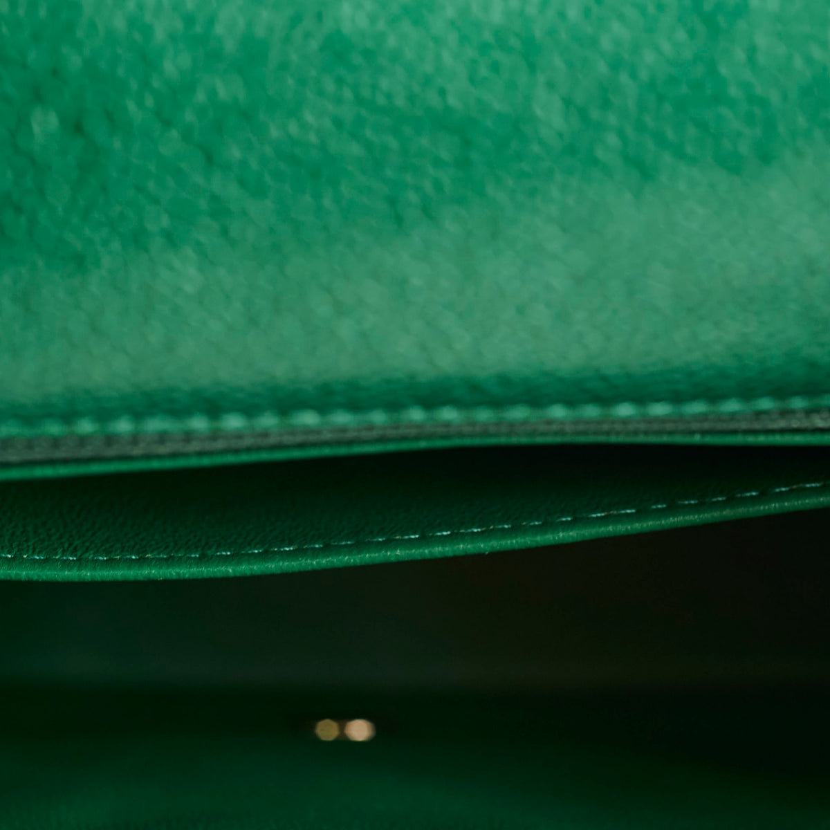 Chanel Mini Square Caviar 18S Iridescent Green - photo 11