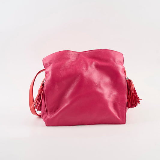 Loewe Flamenco Pink Crossbody (2012) Nappa Leather - photo 2