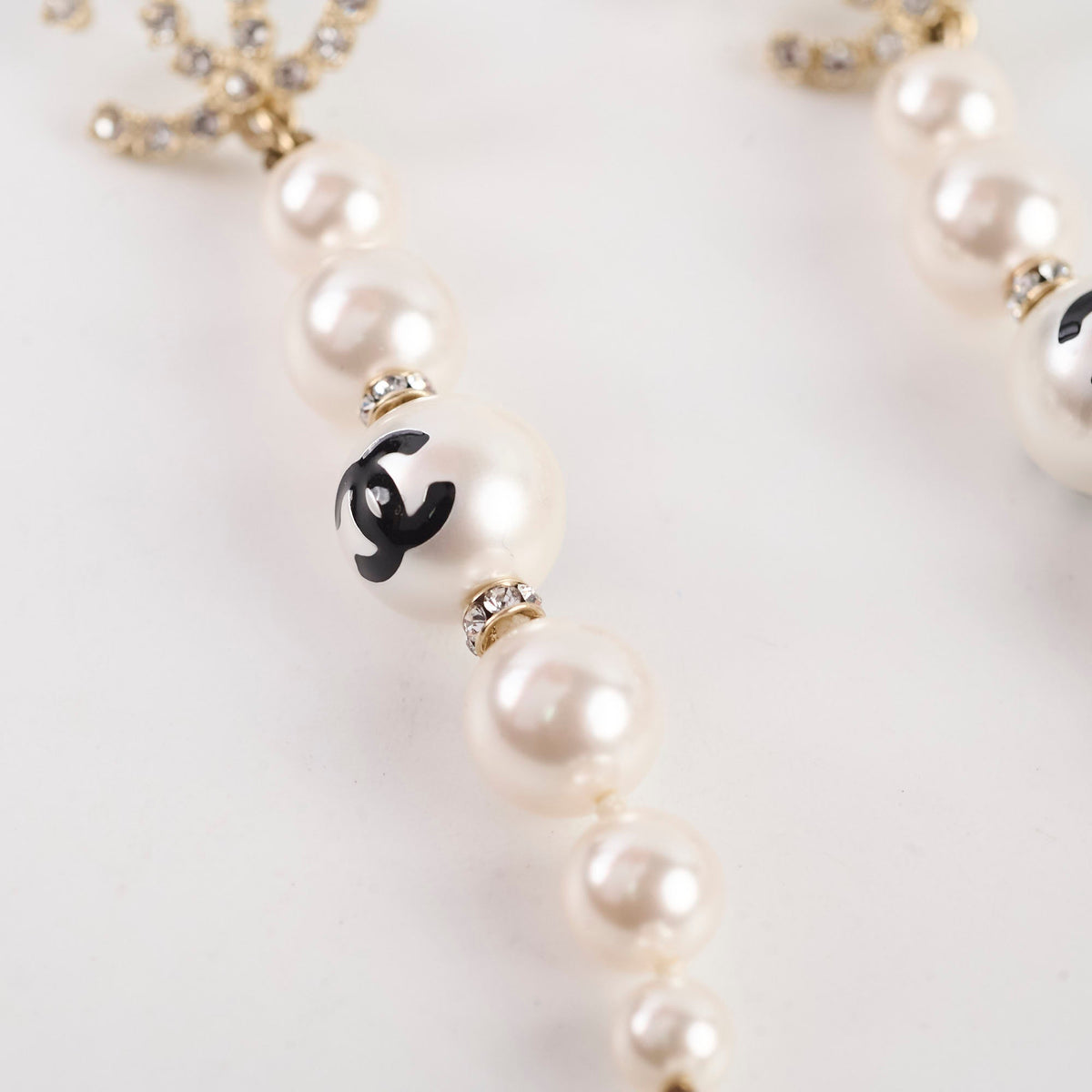 Chanel Pearl/Crystal Long Earring - photo 6