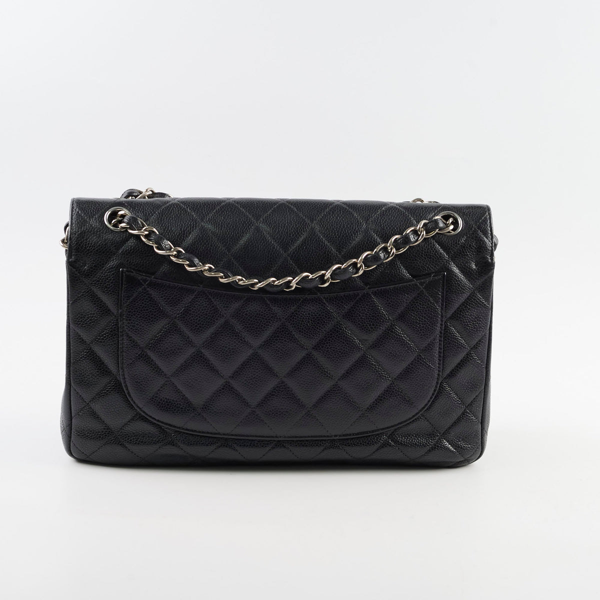 Chanel Caviar Jumbo Classic Flap Black - photo 2