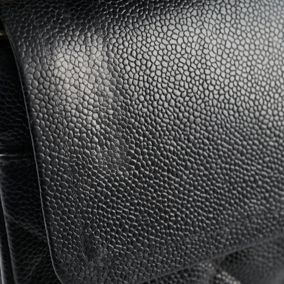 Chanel Caviar Jumbo Classic Flap Black - photo 13
