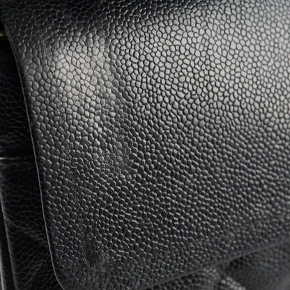 Chanel Caviar Jumbo Classic Flap Black - photo 13