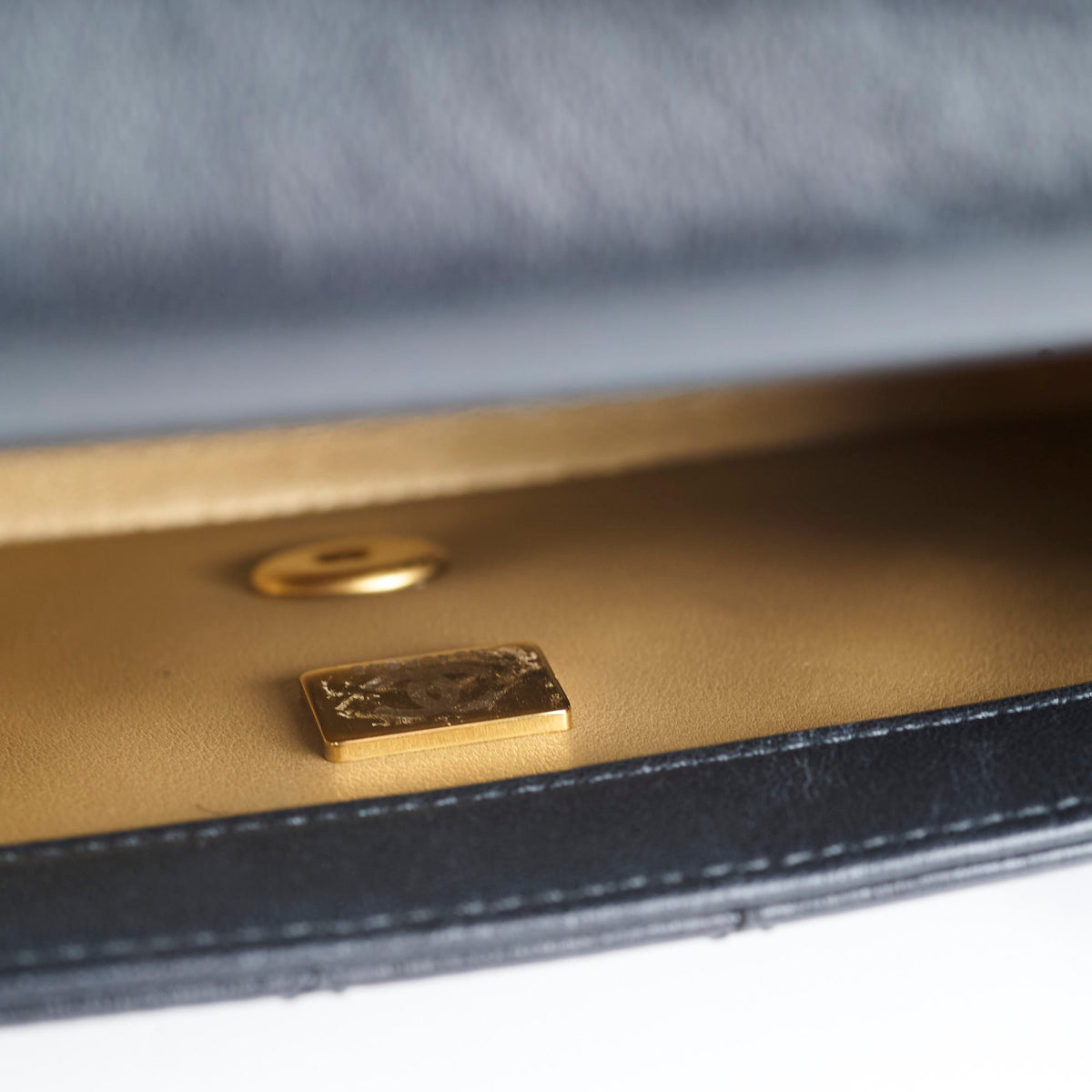 Chanel Rectangle Mini Gold Ball Black Lambskin GHW - photo 7