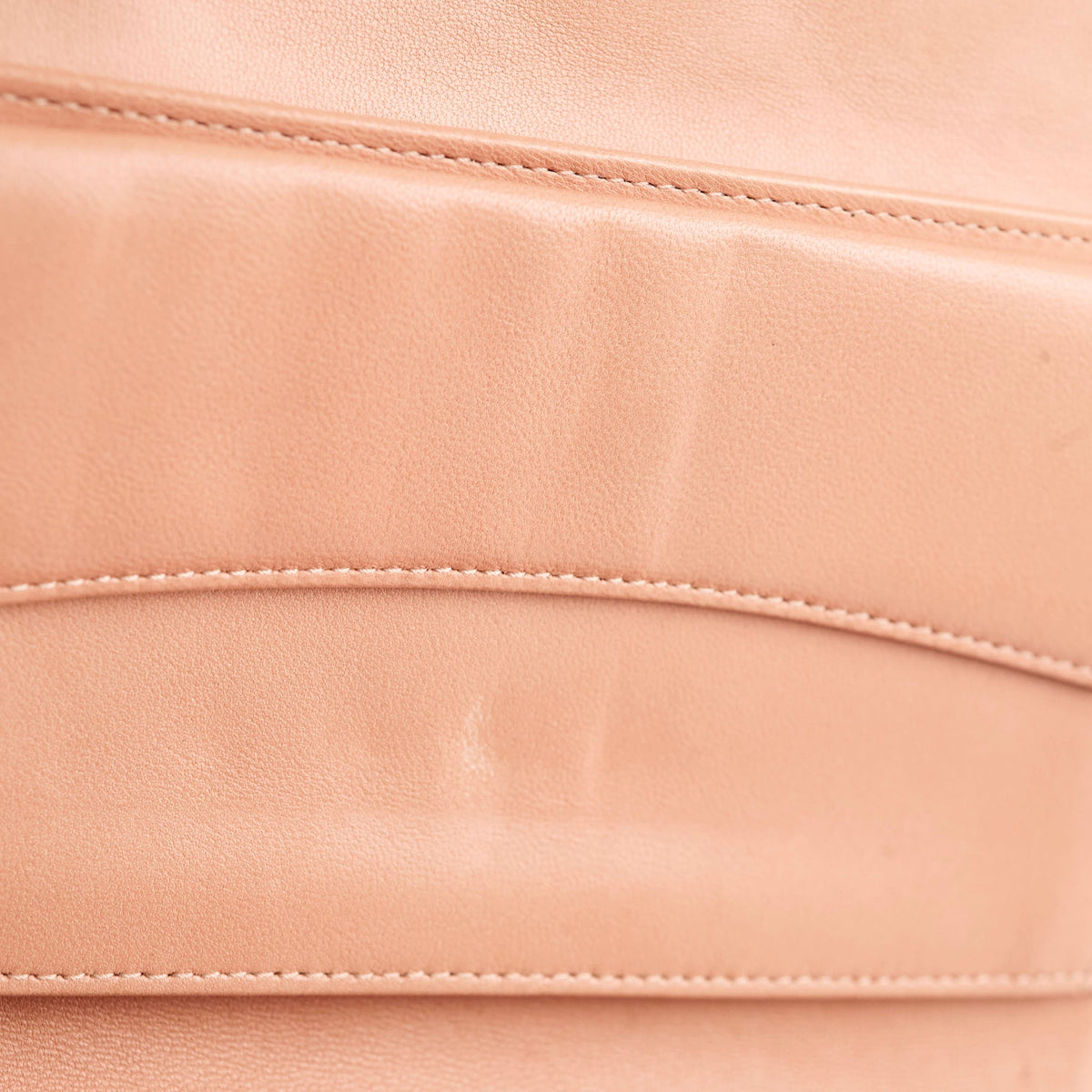 Chanel Lambskin Long Wallet Peach - photo 9