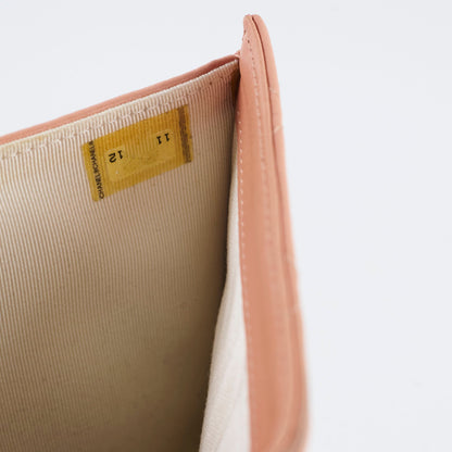 Chanel Lambskin Long Wallet Peach - photo 11