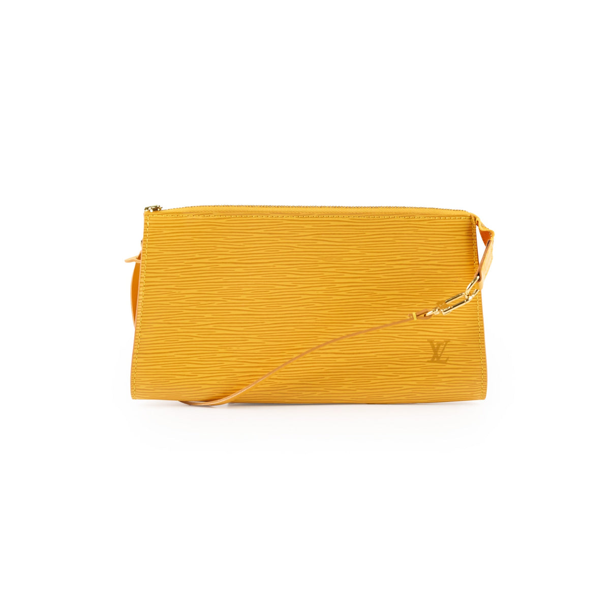 Louis Vuitton Pochette Accessories Yellow Epi - photo 1