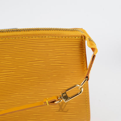 Louis Vuitton Pochette Accessories Yellow Epi - photo 4
