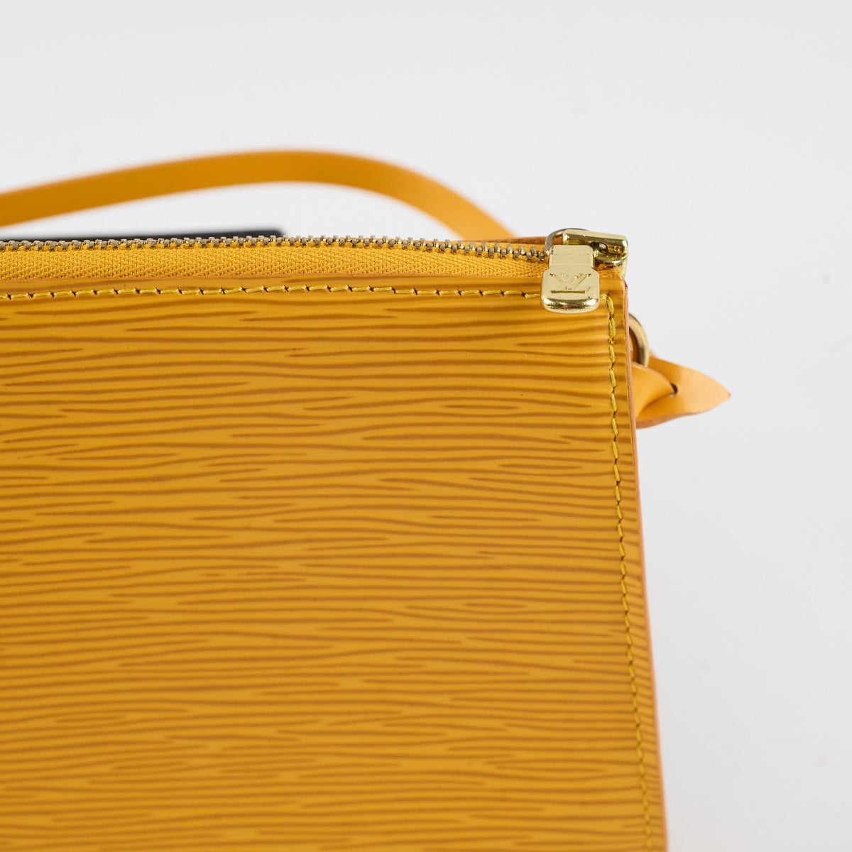 Louis Vuitton Pochette Accessories Yellow Epi - photo 5