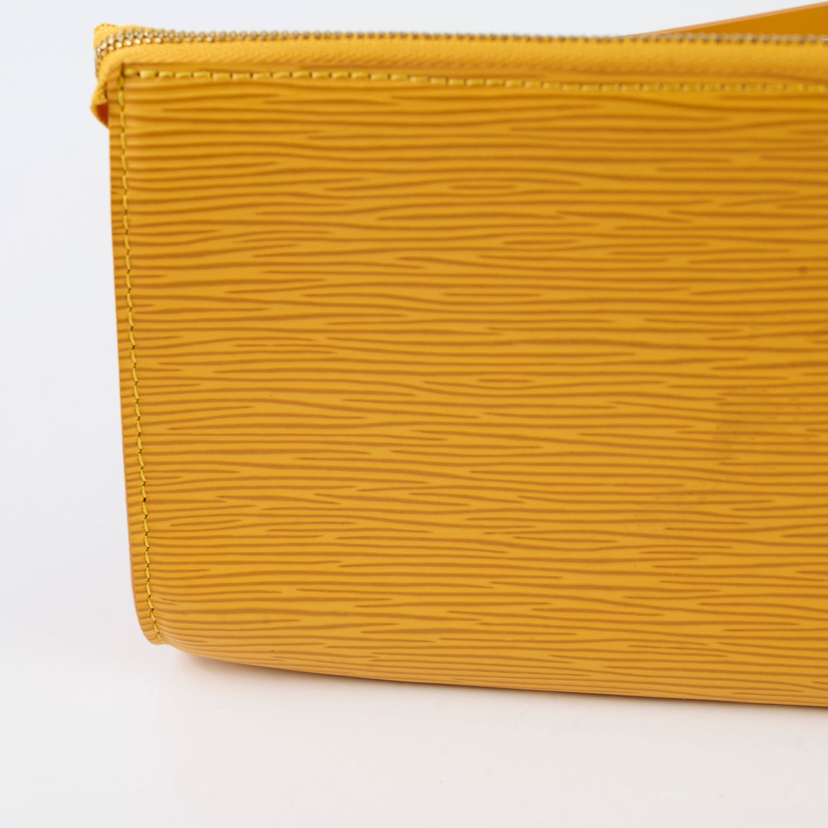 Louis Vuitton Pochette Accessories Yellow Epi - photo 7