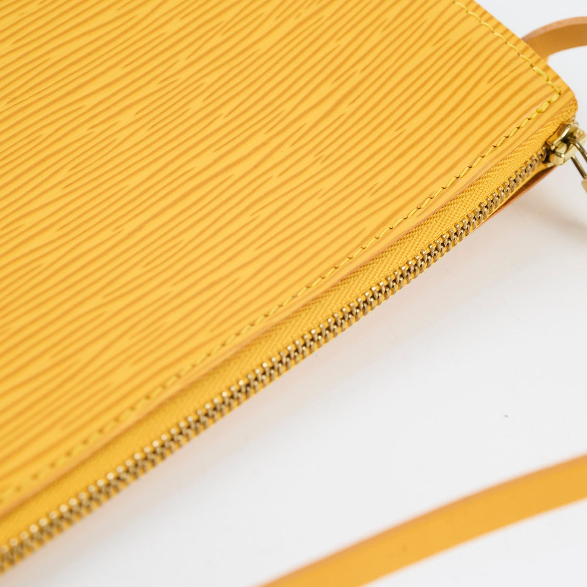 Louis Vuitton Pochette Accessories Yellow Epi - photo 10