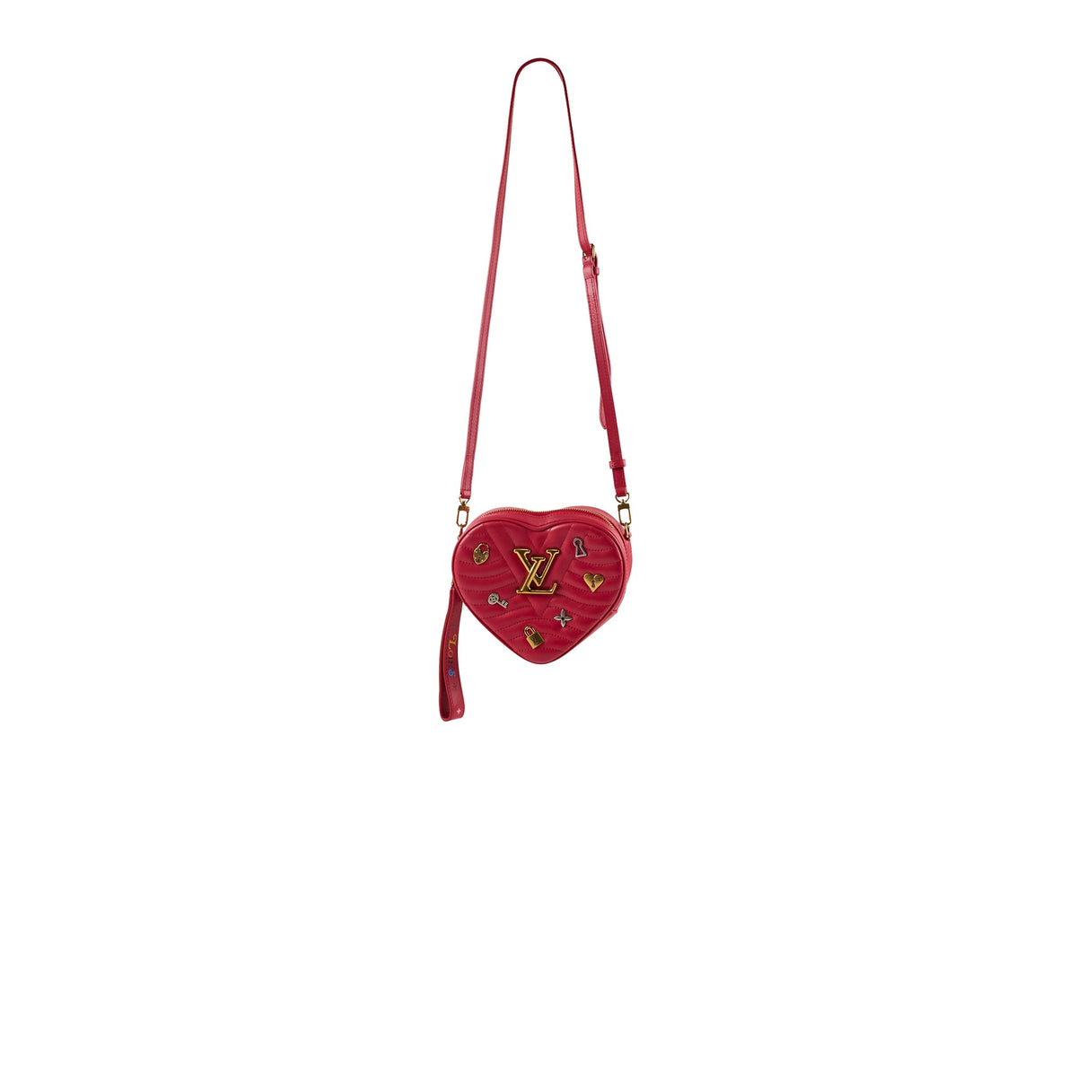 Louis Vuitton New Wave Heart Crossbody Red - photo 1
