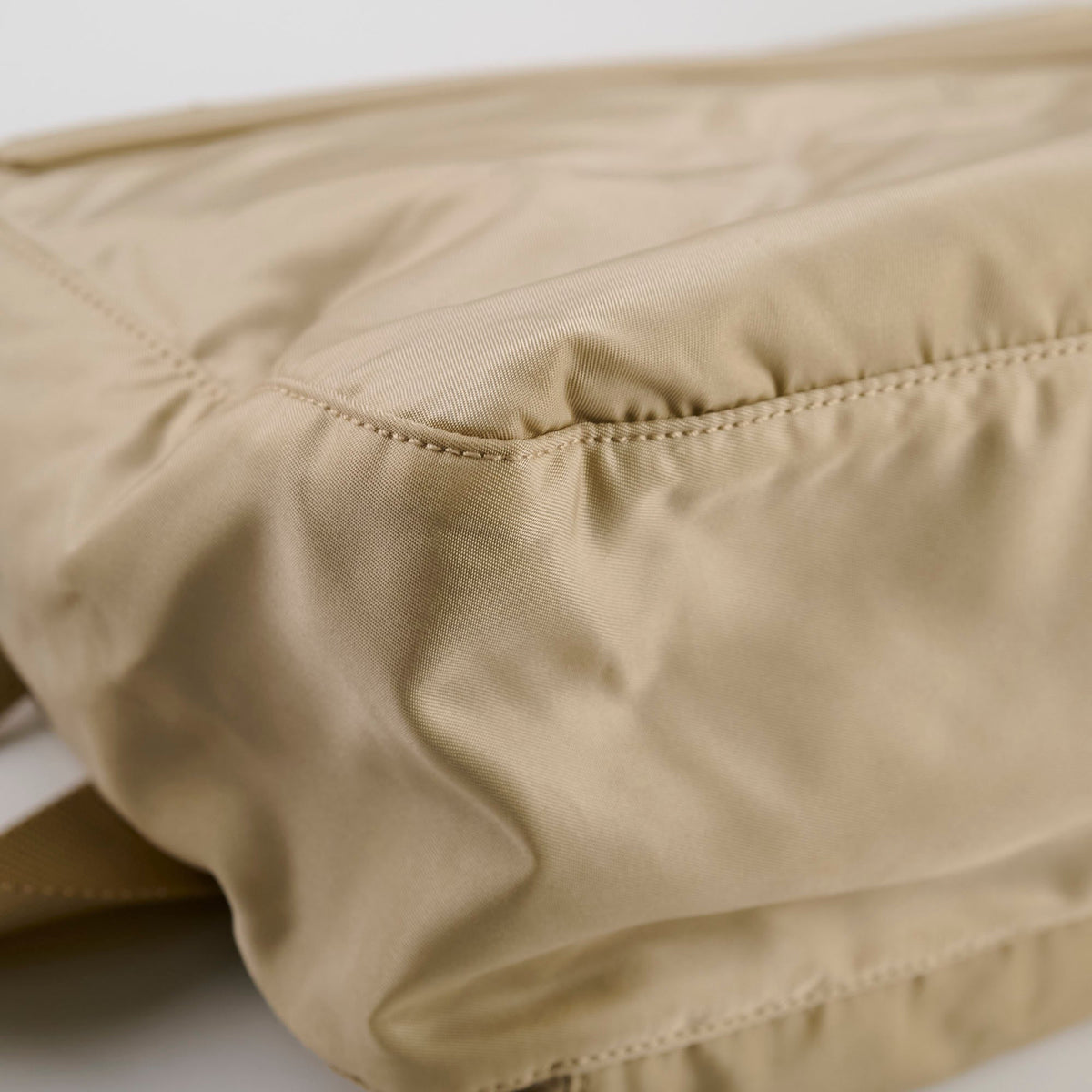 Prada Nylon Messenger Bag Light Beige - photo 8