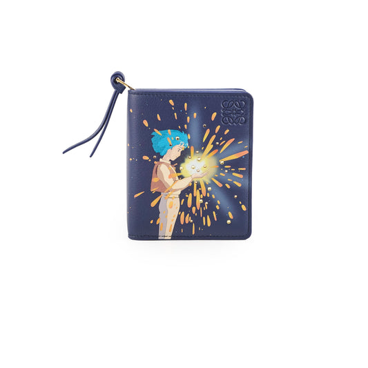 Loewe Howl's Moving Castle Magical Sky Wallet Navy - photo 1