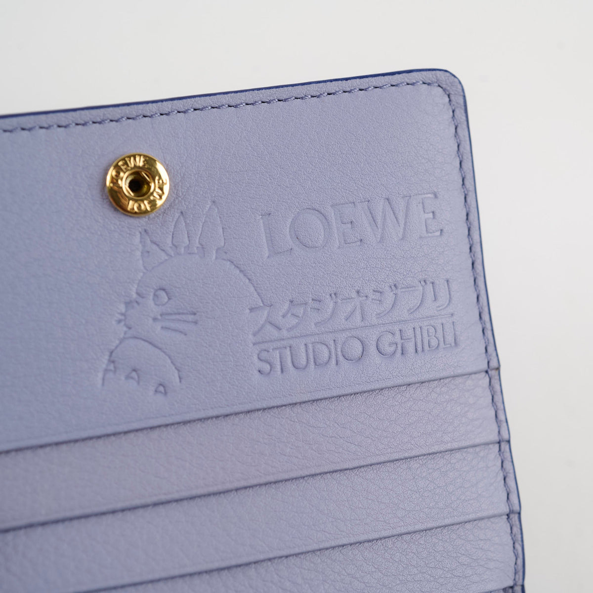 Loewe Howl's Moving Castle Magical Sky Wallet Navy - photo 3
