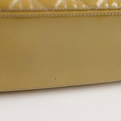 Dior Lady Dior Medium Patent Yellow/Gold - photo 10