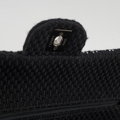 Chanel Medium/large Classic Flap CC Crystal Tweed Black - photo 8