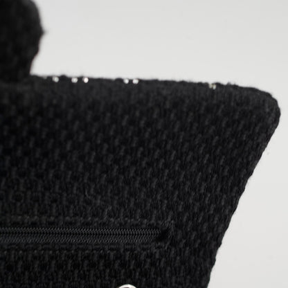 Chanel Medium/large Classic Flap CC Crystal Tweed Black - photo 9