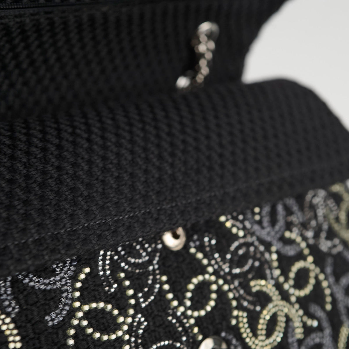 Chanel Medium/large Classic Flap CC Crystal Tweed Black - photo 10