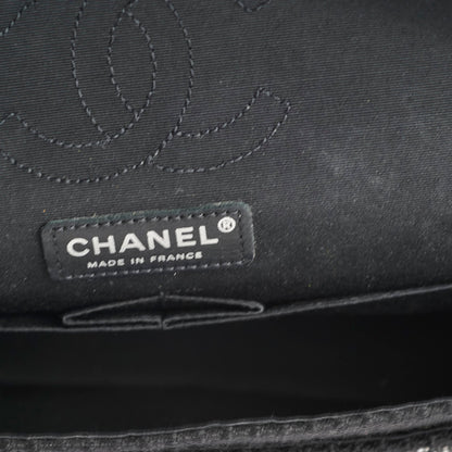 Chanel Medium/large Classic Flap CC Crystal Tweed Black - photo 13