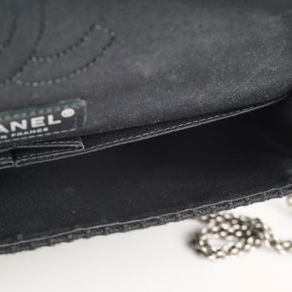 Chanel Medium/large Classic Flap CC Crystal Tweed Black - photo 14