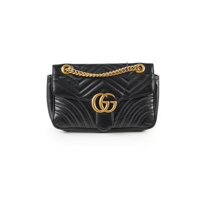 Gucci Marmont Flap Medium Black - photo 1