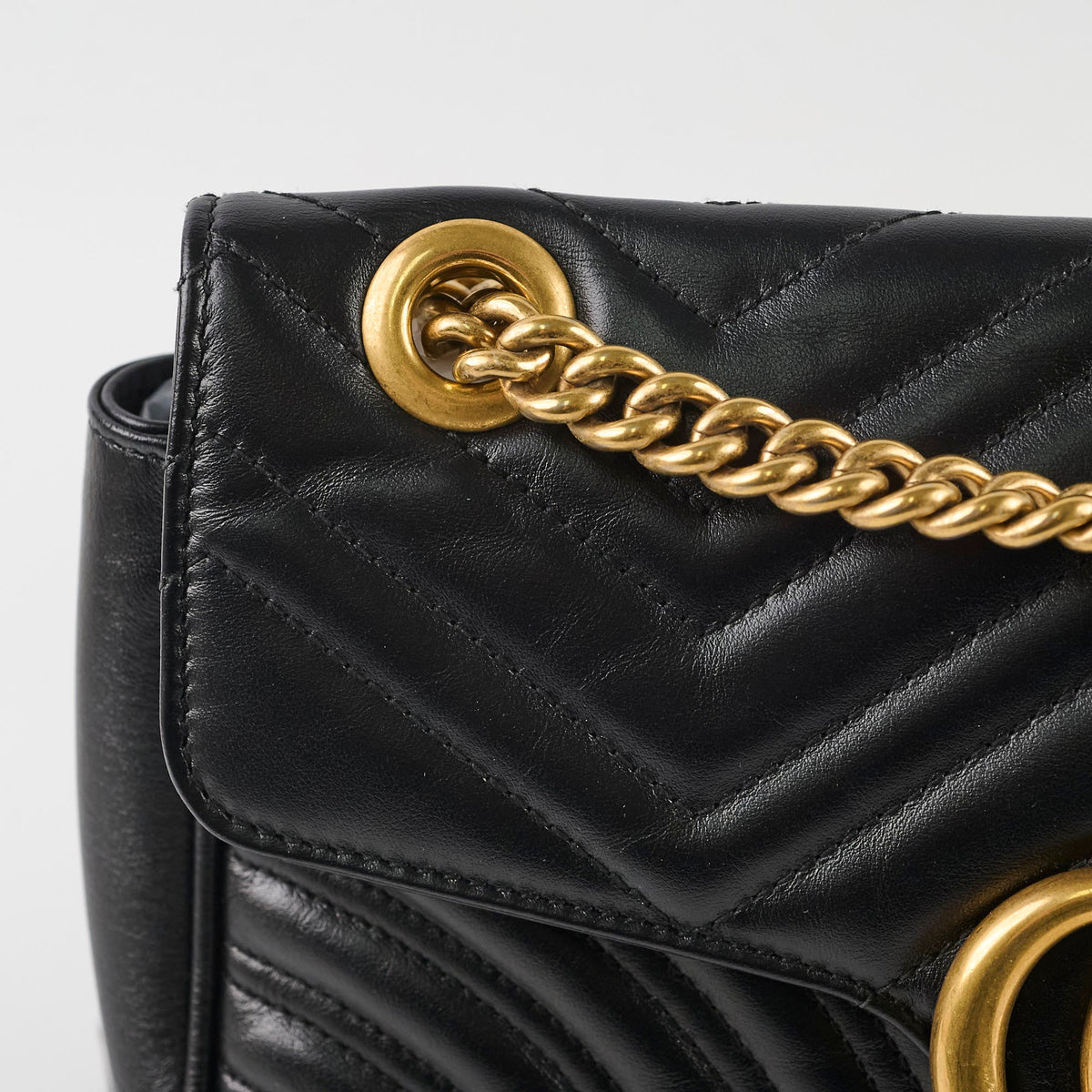 Gucci Marmont Flap Medium Black - photo 5