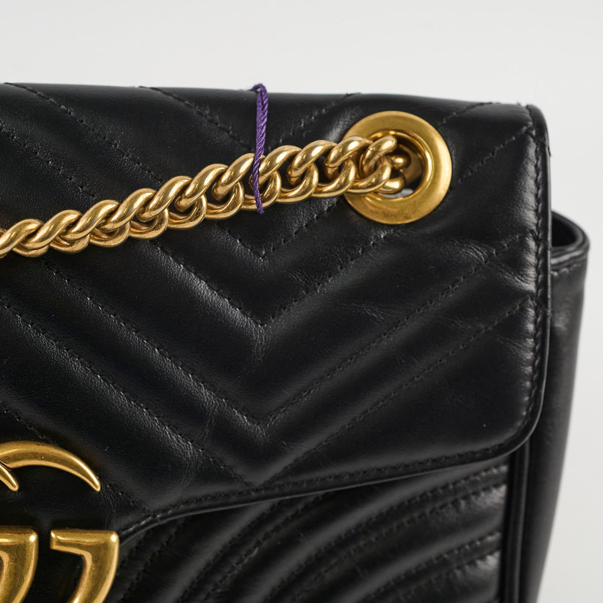 Gucci Marmont Flap Medium Black - photo 6