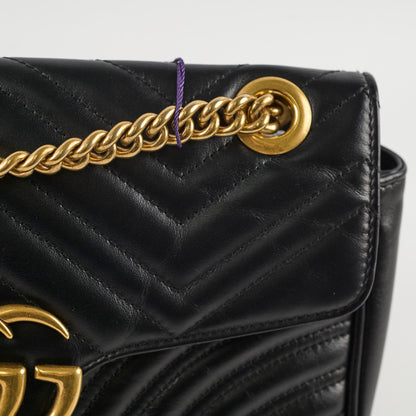Gucci Marmont Flap Medium Black - photo 6