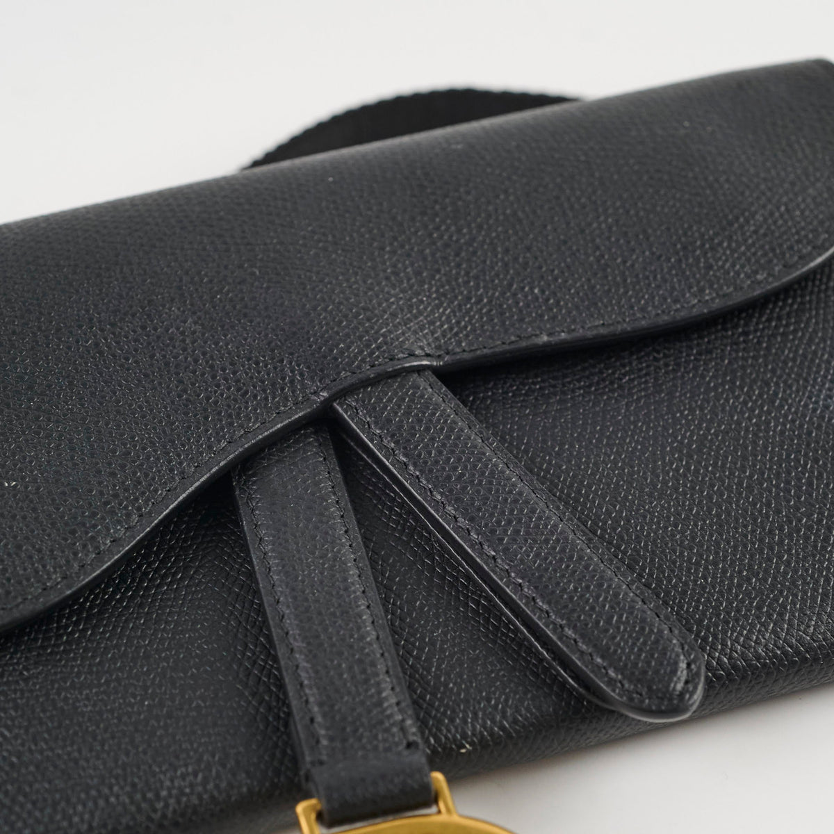 Christian Dior Saddle Belt Bag Black - photo 6