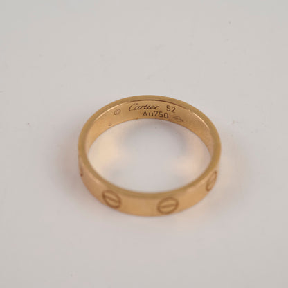 Cartier Love Ring Small Model Pink Gold Size 52 - photo 7