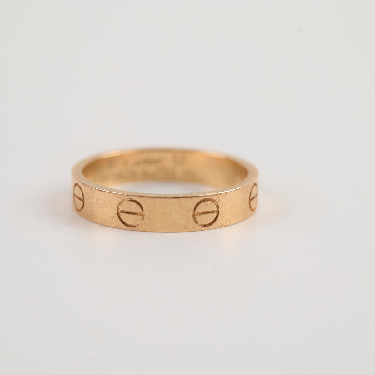 Cartier Love Ring Small Model Pink Gold Size 52 - photo 6