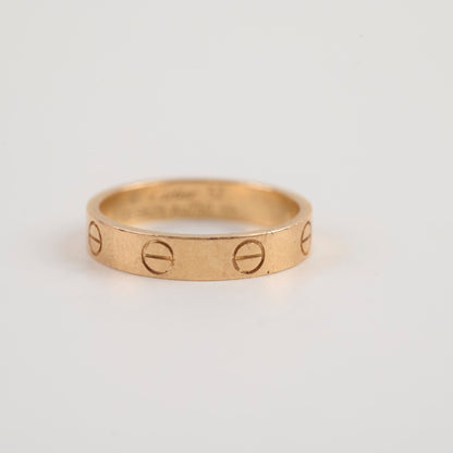 Cartier Love Ring Small Model Pink Gold Size 52 - photo 6