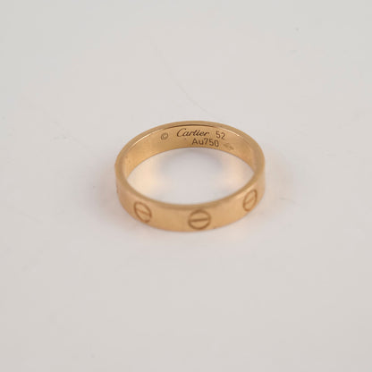 Cartier Love Ring Small Model Pink Gold Size 52 - photo 3