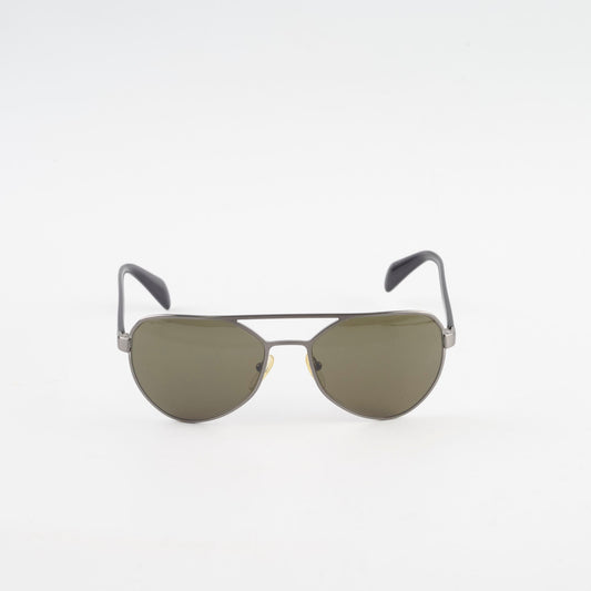 Prada PR 55R Pilot Silver Sunglasses - photo 2
