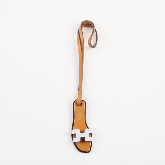 Hermes Oran Nano Bag Charm Blue Brume - photo 2