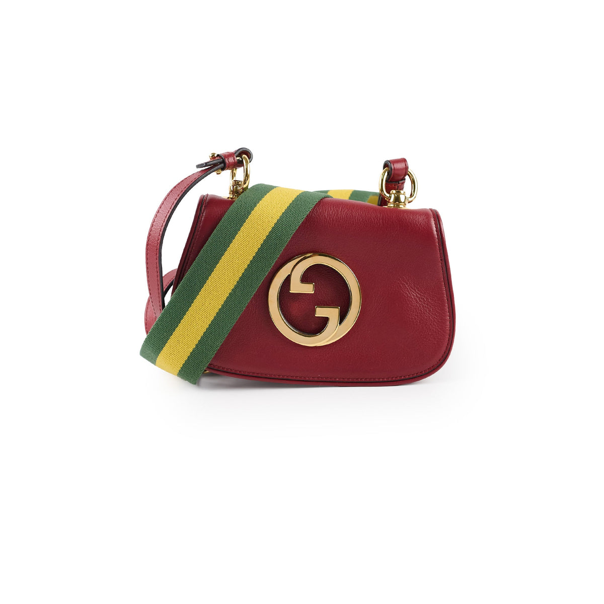 Gucci Blondie Mini Shoulder Bag Dark Red - photo 1