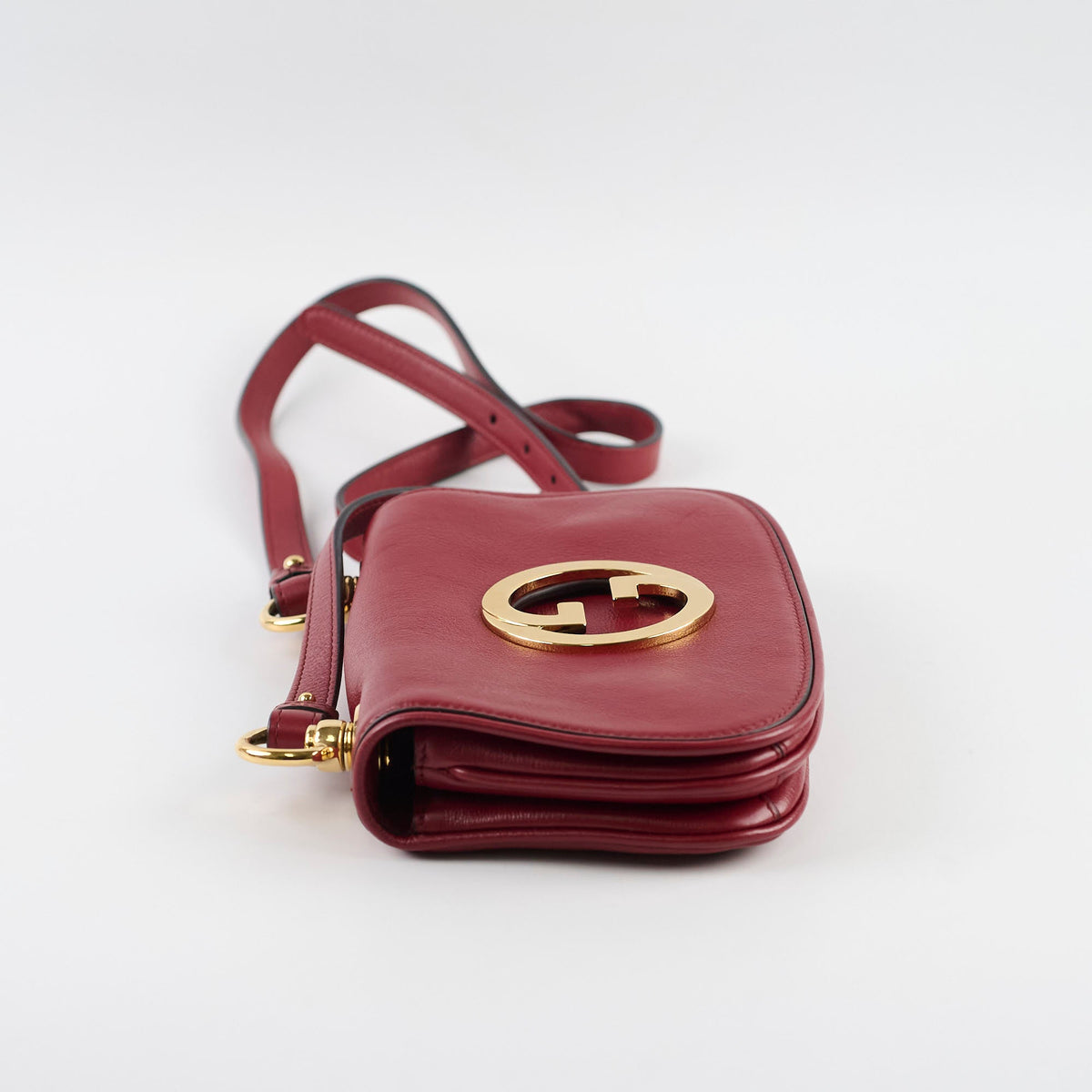 Gucci Blondie Mini Shoulder Bag Dark Red - photo 3