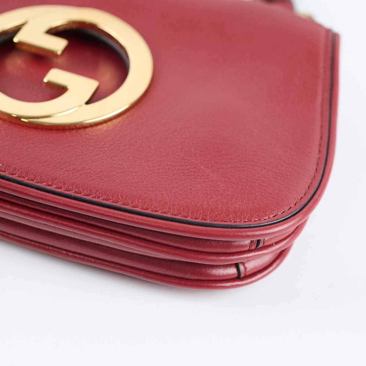 Gucci Blondie Mini Shoulder Bag Dark Red - photo 5