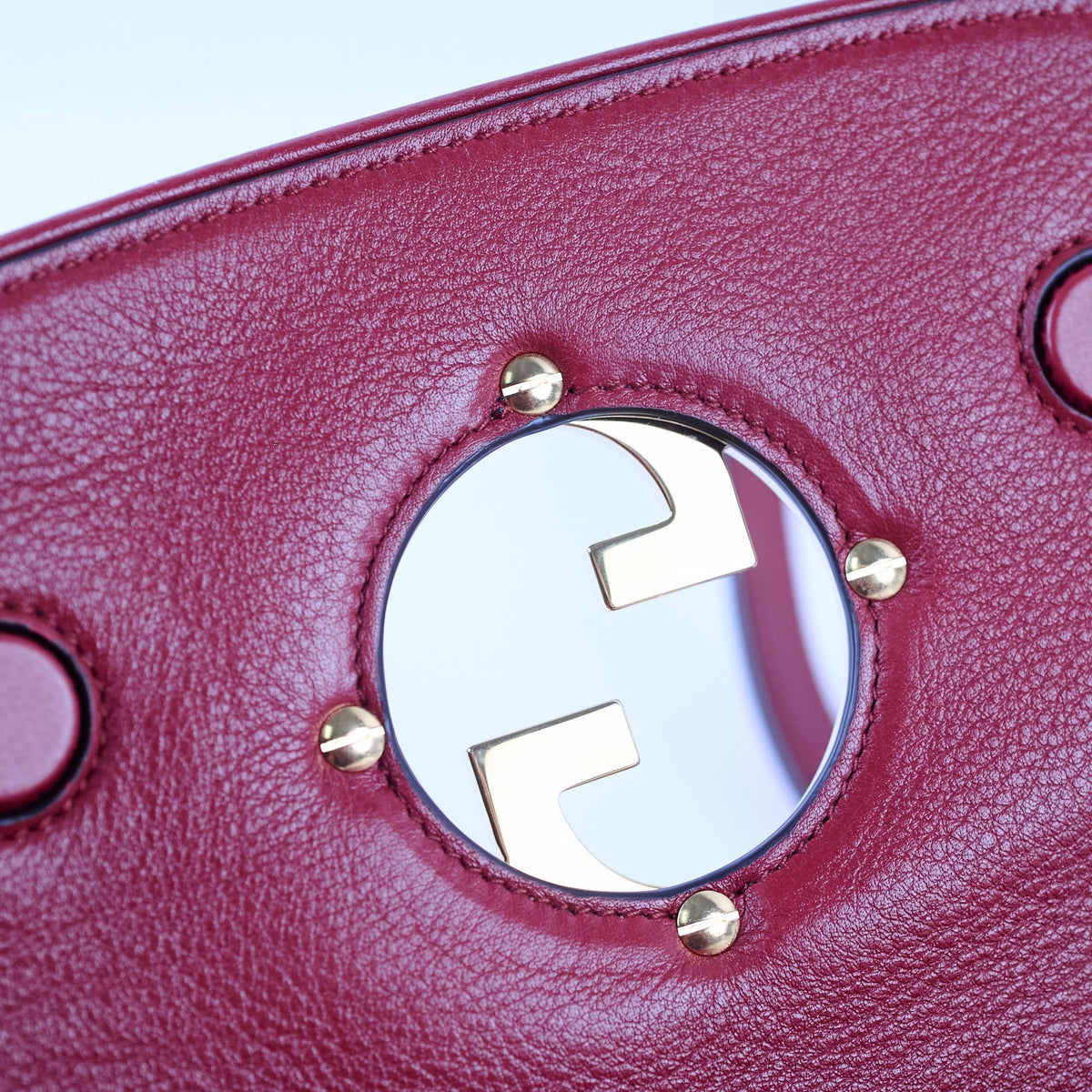 Gucci Blondie Mini Shoulder Bag Dark Red - photo 10