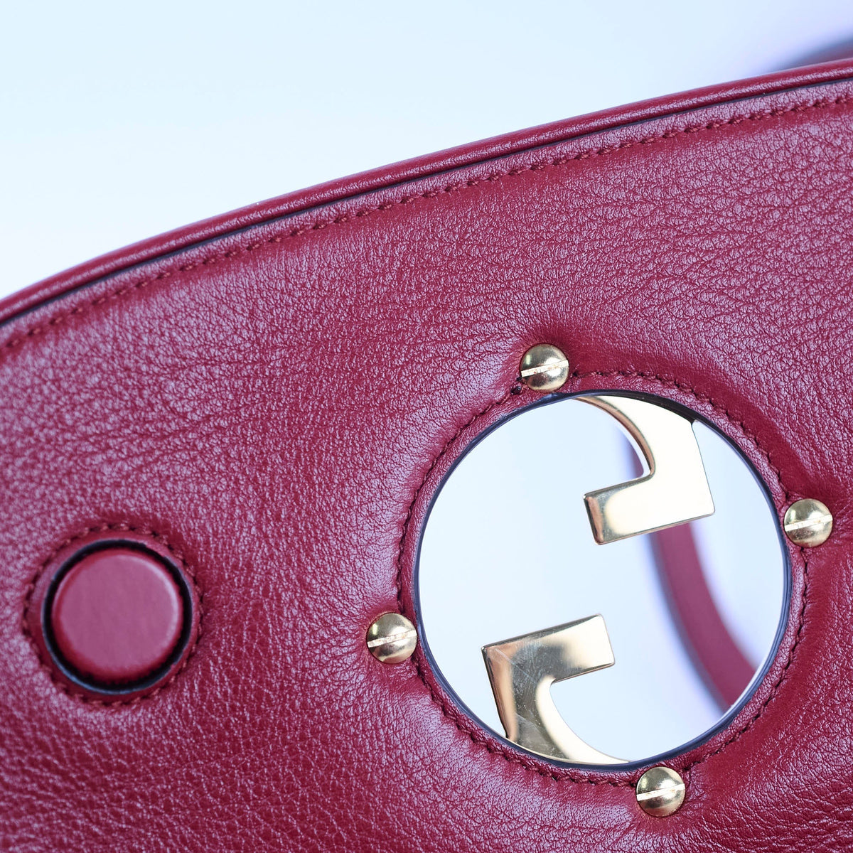 Gucci Blondie Mini Shoulder Bag Dark Red - photo 11